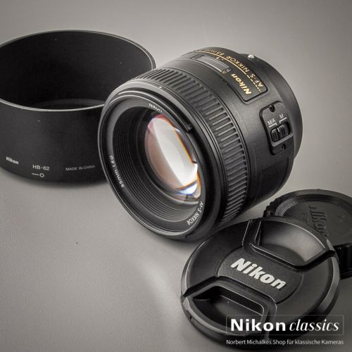 Nikon AF-S Nikkor 85/1,8G (Zustand A/A-)